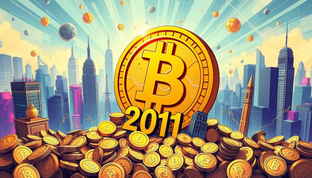 Bitcoin milestones 2011