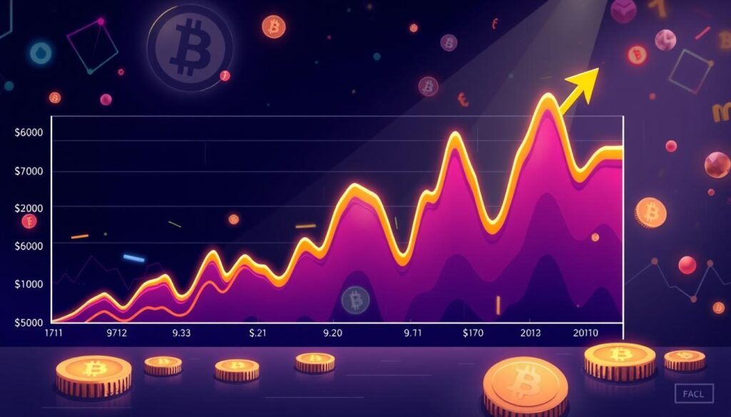 Bitcoin price trends after hitting $1