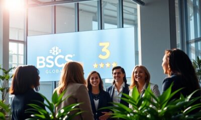 bscs global ranks third