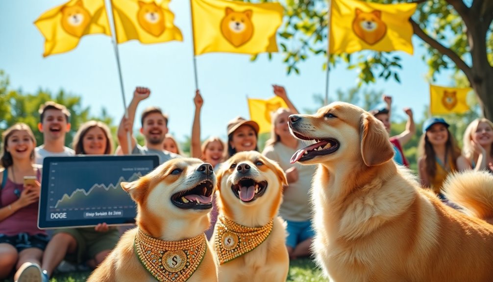 community drives doge popularity