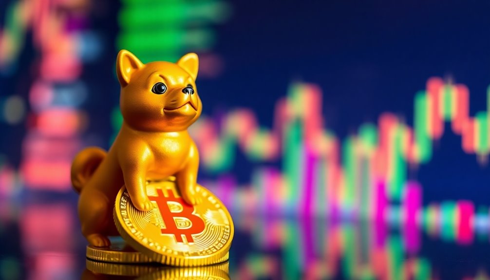 dogecoin follows bitcoin surge