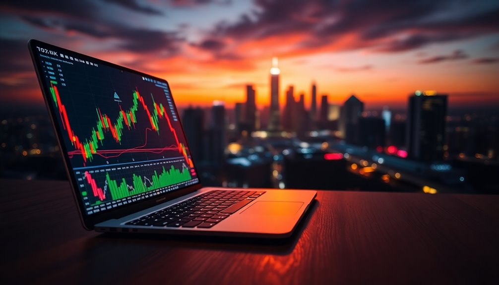 pullbacks during upward trends