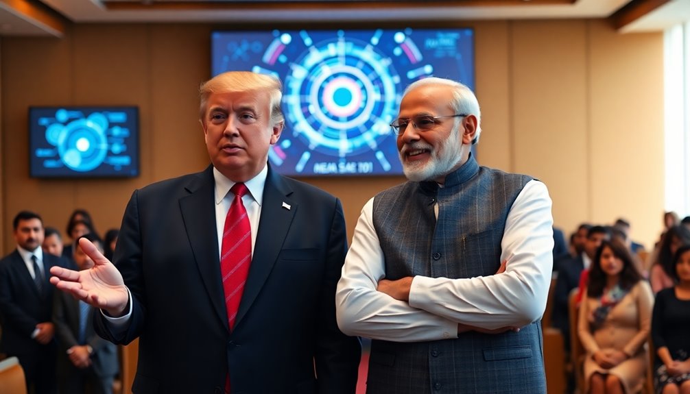 trump and modi unite on ai