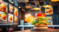 fancy burger gains market share