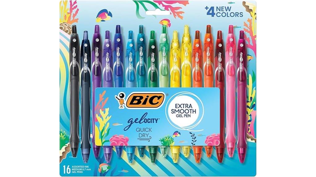 16 count ocean gel pen set