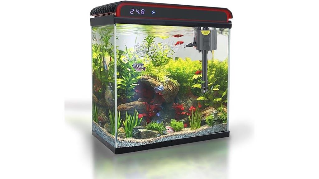 20 gallon self cleaning aquarium