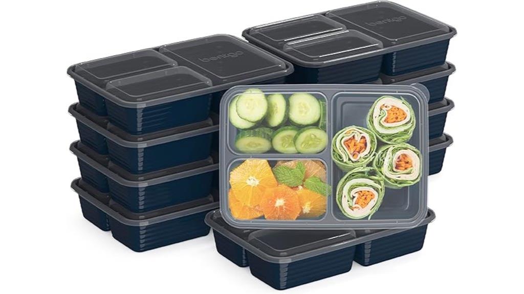 20 piece reusable container set
