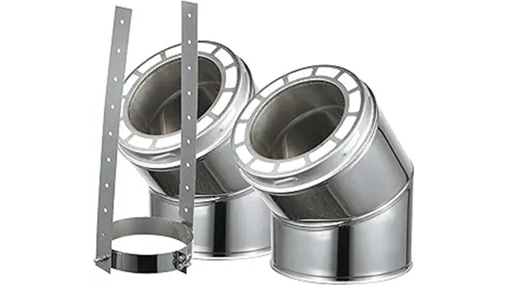 30 degree stainless steel elbow