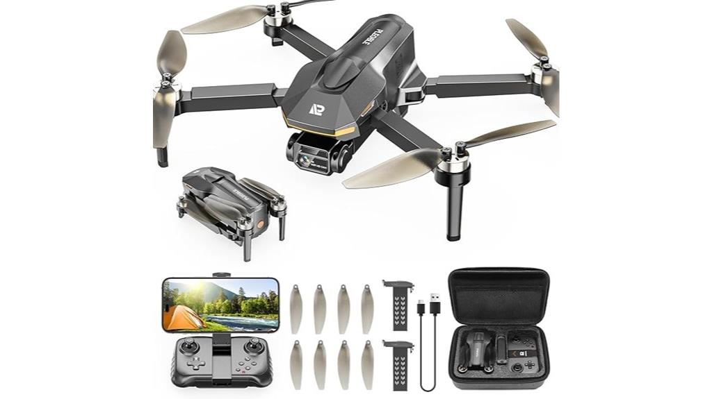 4k foldable camera drone