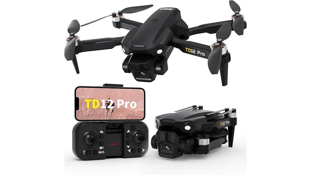 4k foldable camera drone