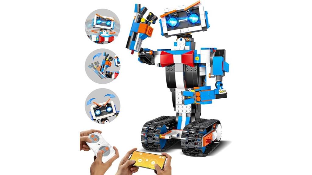 635 piece stem robot kit
