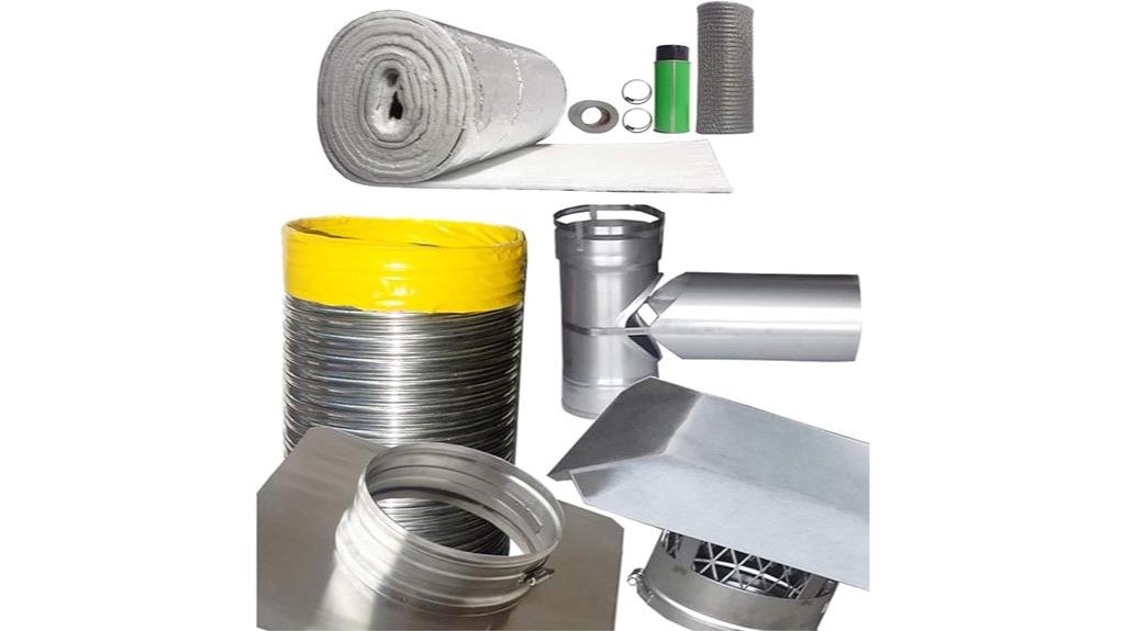 6 inch stainless steel kit
