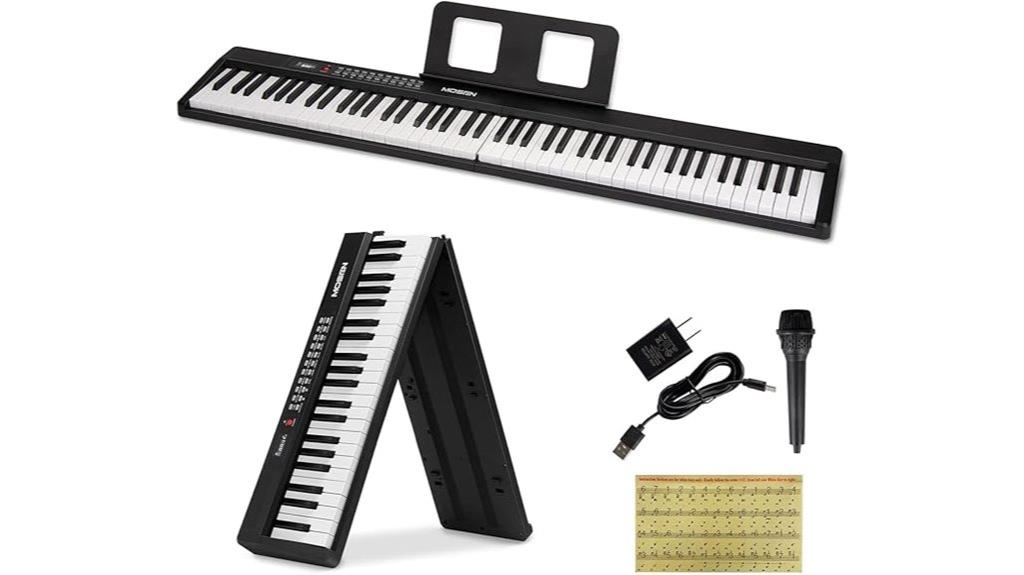 88 key portable digital piano