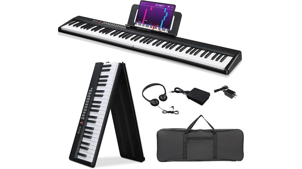 88 key portable digital piano