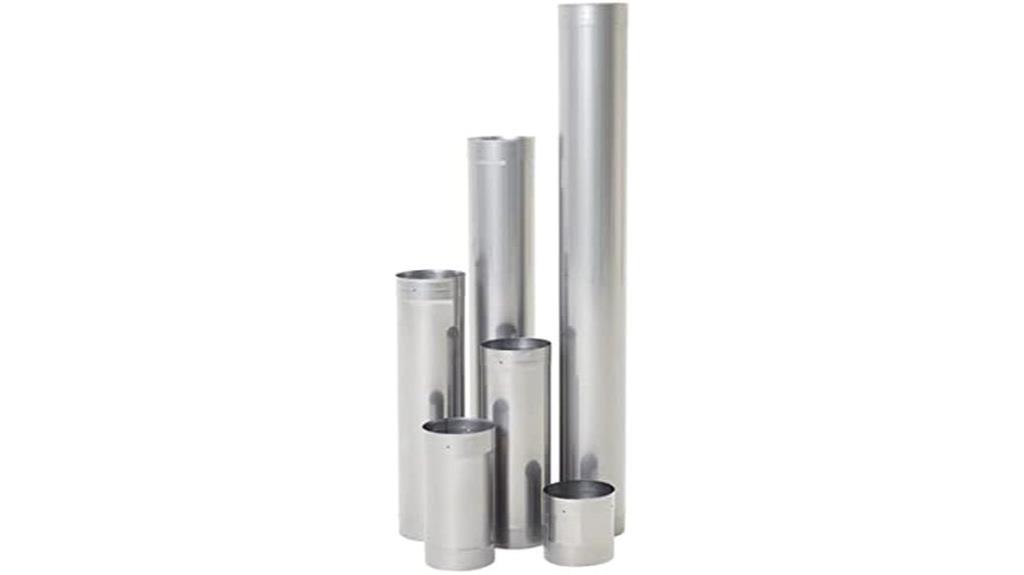 8 inch stainless steel chimney