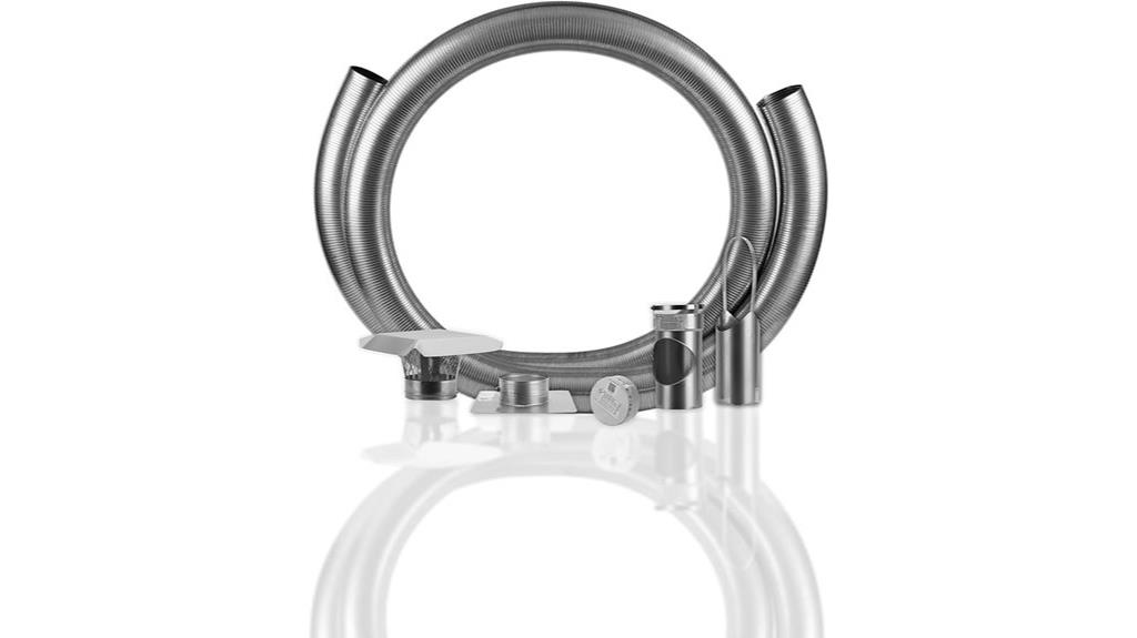 8 inch stainless steel tee