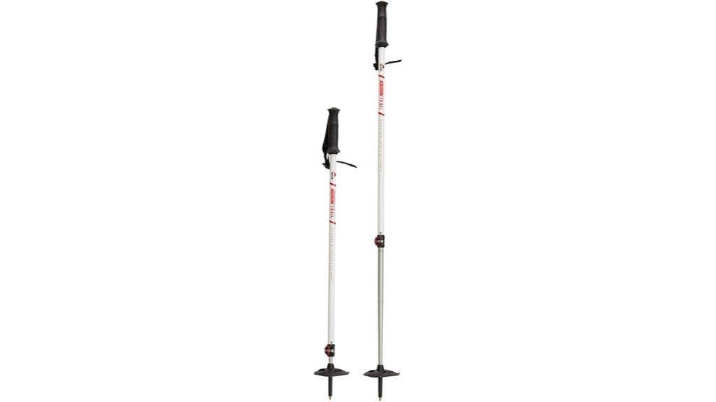 adjustable aluminum trekking poles