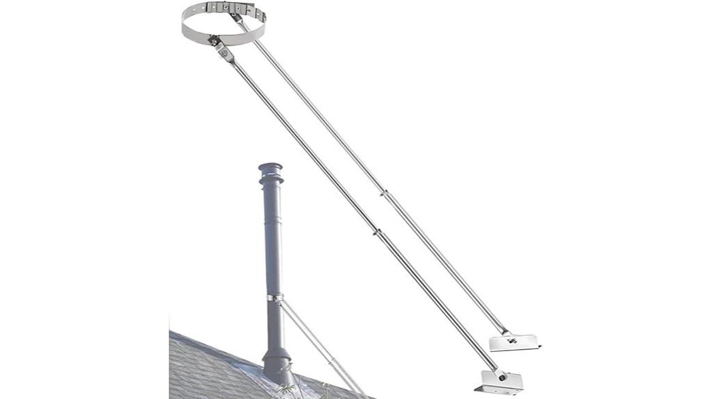 adjustable chimney support kit