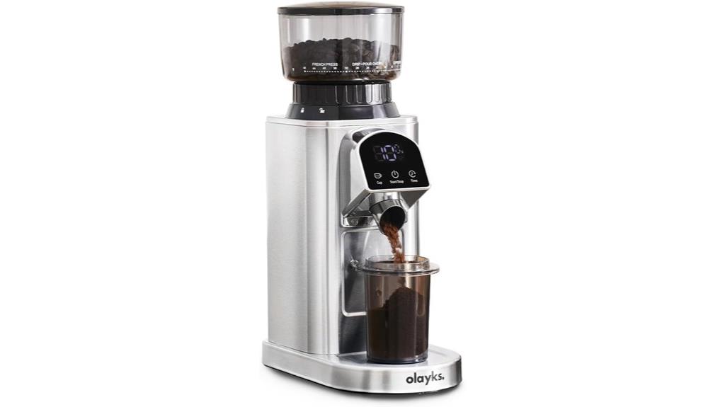 adjustable conical grinder timer