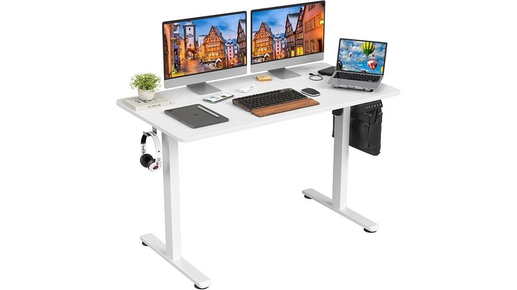 adjustable height electric desk