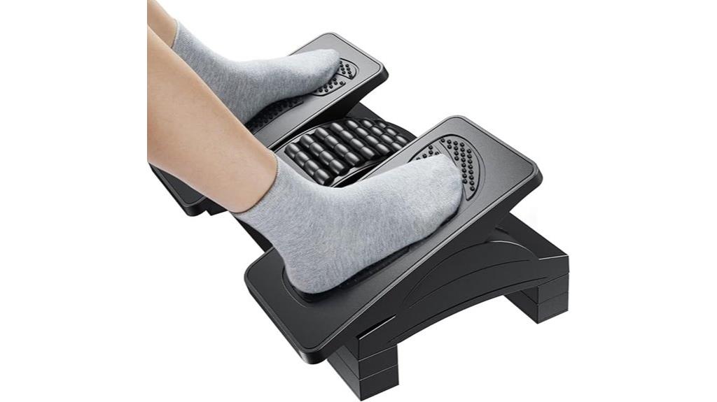 adjustable massage foot rest