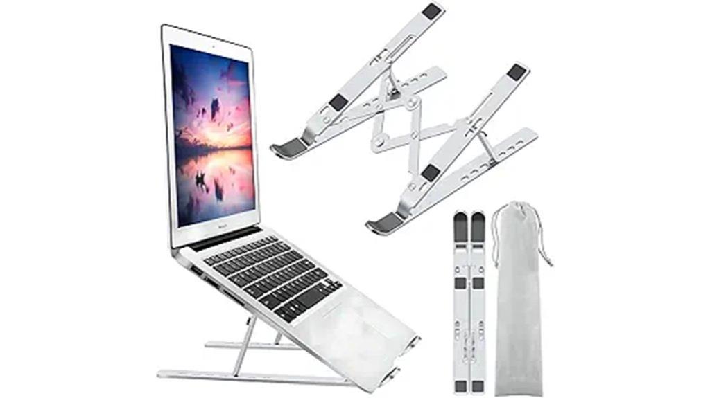 adjustable portable aluminum stand