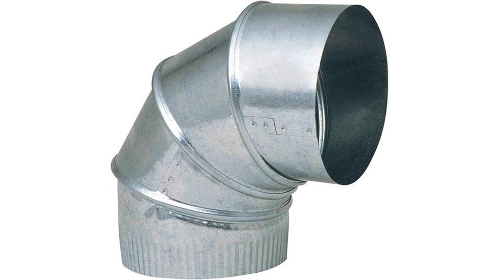 adjustable steel exhaust elbow