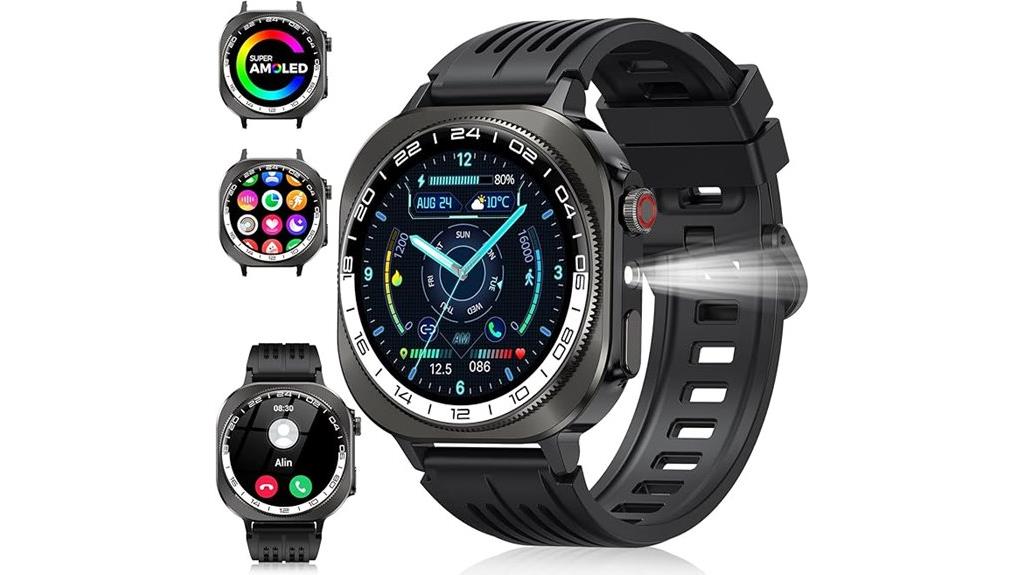 amoled 3d fitness watch