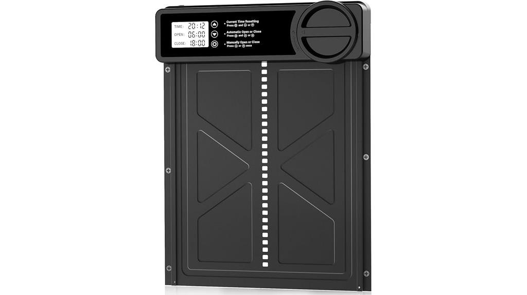 automated coop door timer