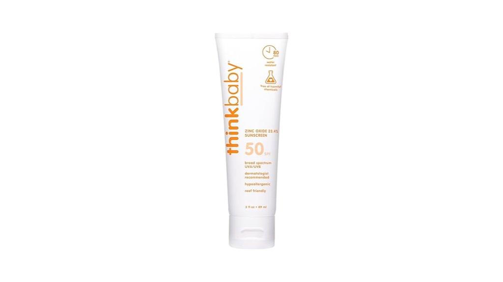 baby mineral sunscreen spf50