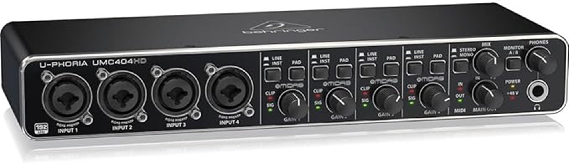 behringer u phoria umc404hd