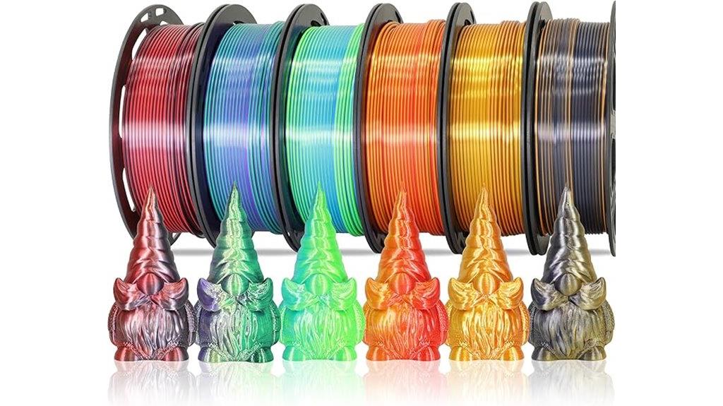 bicolor 3d filament bundle
