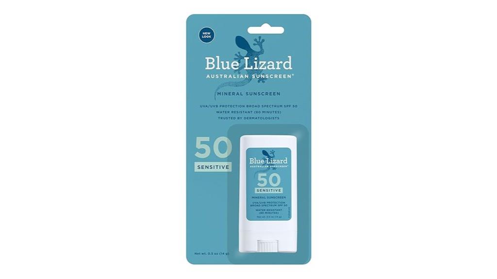 blue lizard zinc sunscreen