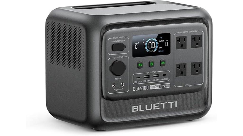 blueetti elite 1024wh solar