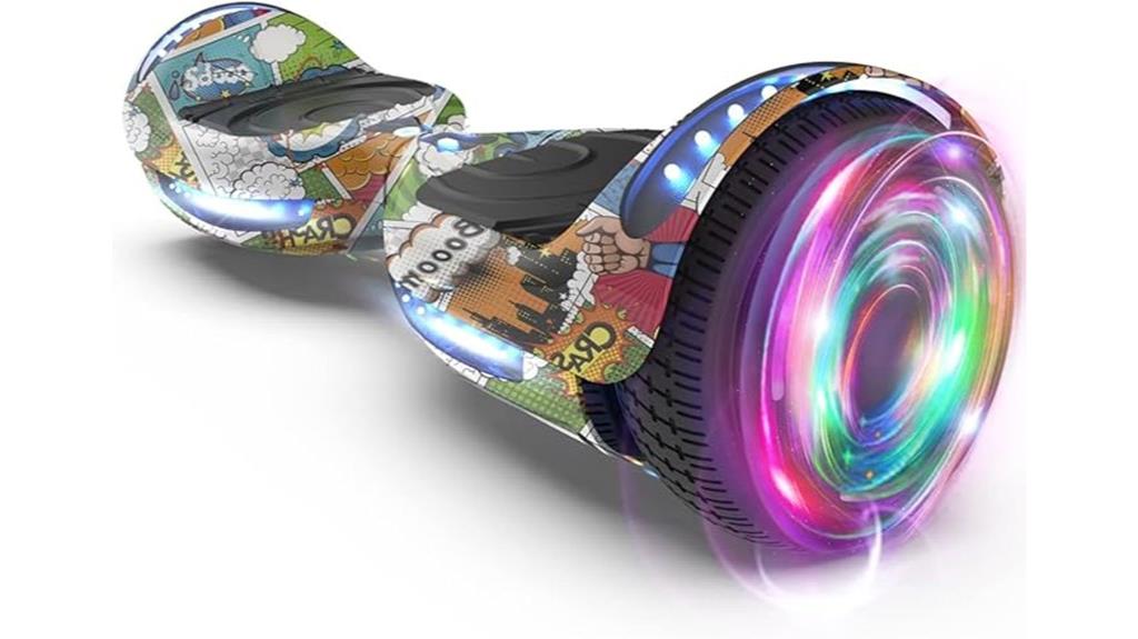bluetooth led hoverboard