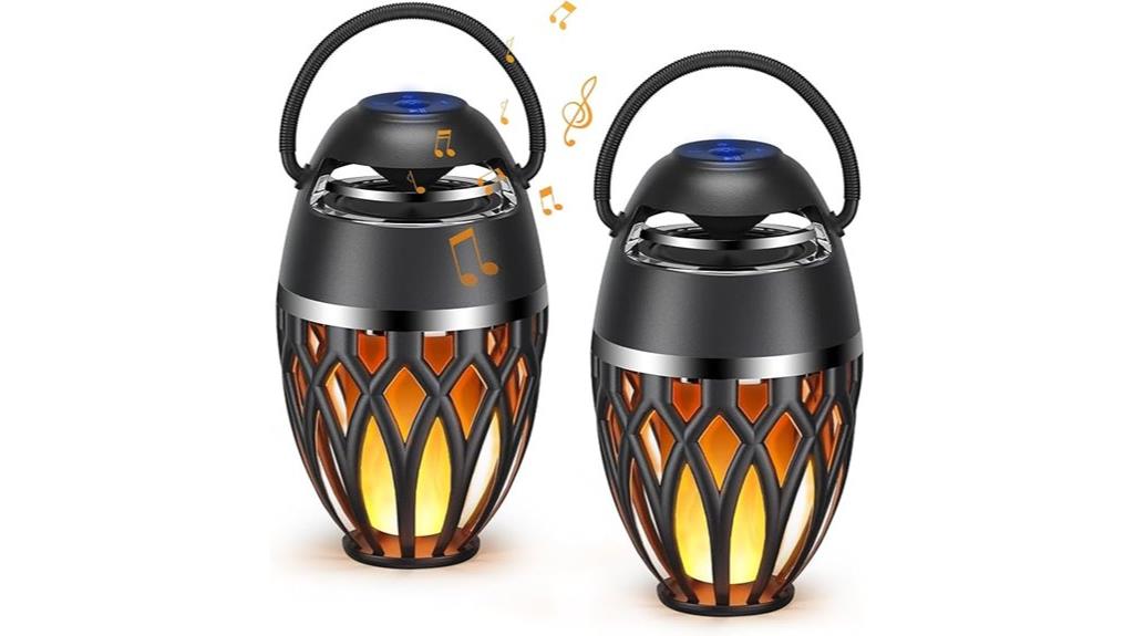 bluetooth outdoor lantern speakers