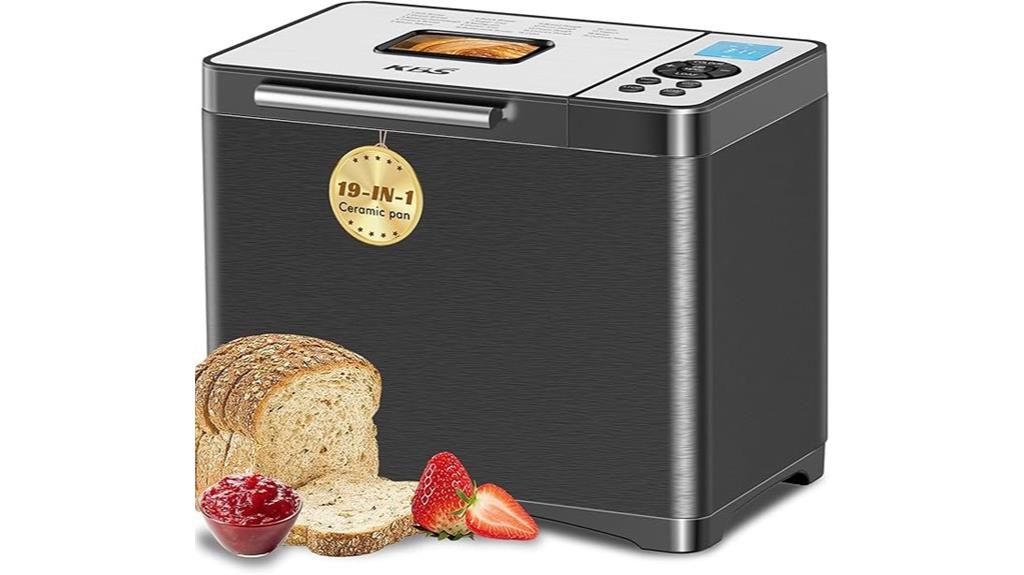 bread maker with 19 functions