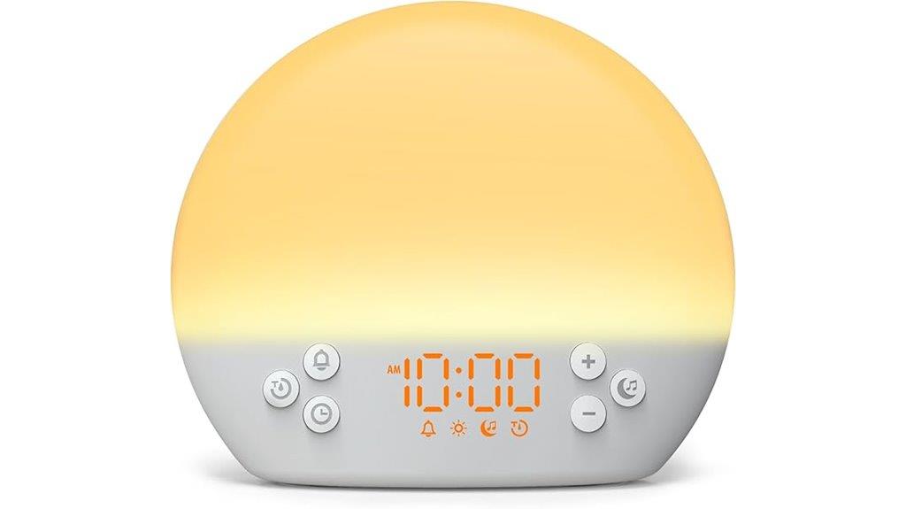 bright wake up light