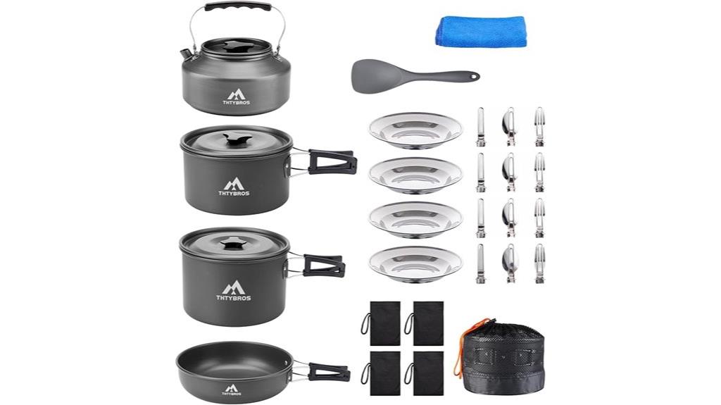 camping cookware set