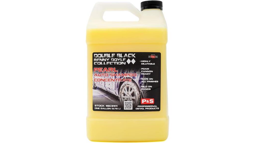 car wash shampoo product