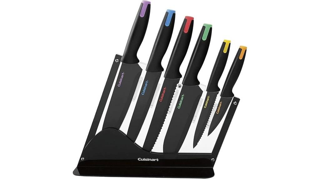 ceramic coated 7 piece knife