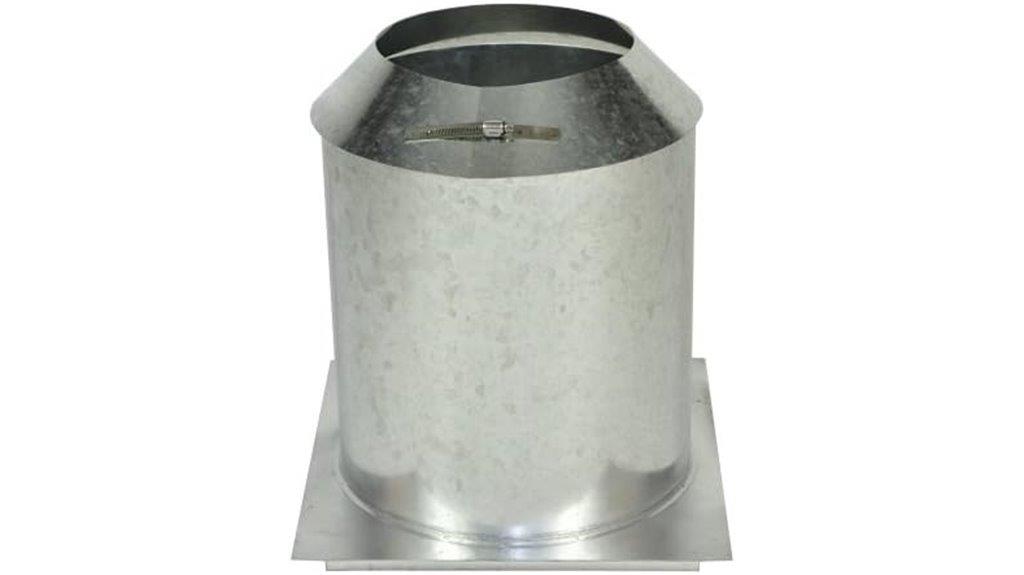 chimney attic insulation shield