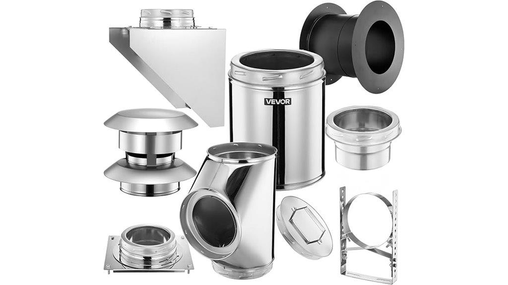chimney kit for 6 inch