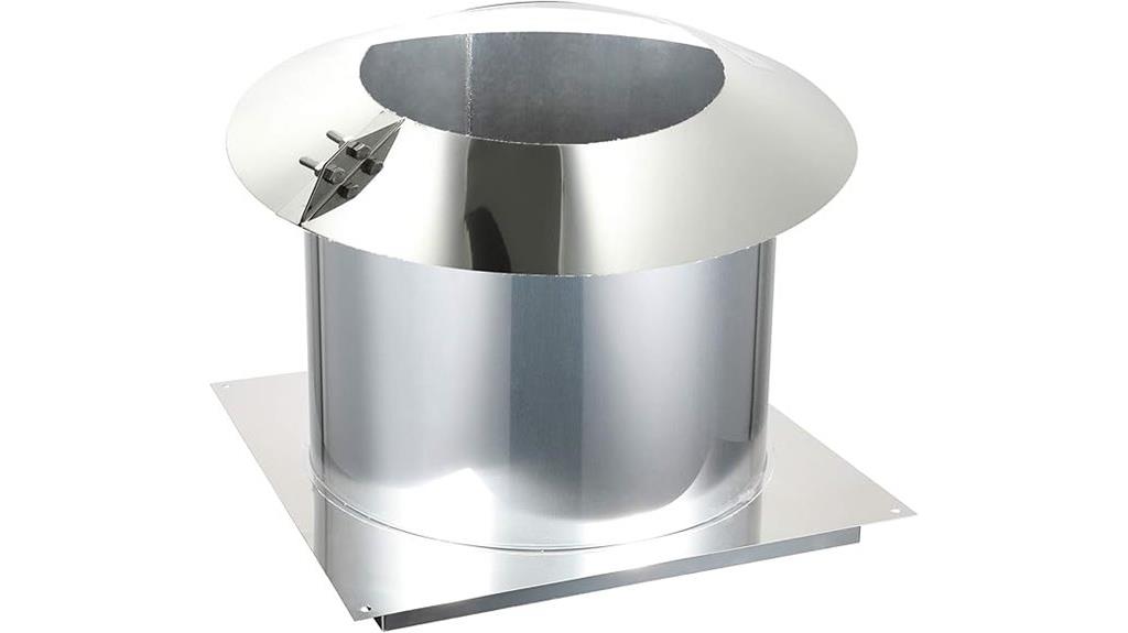 chimney pipe insulation shield