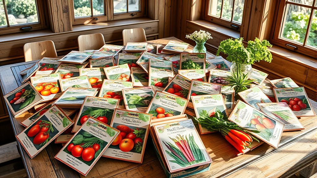 choose diverse fresh seeds