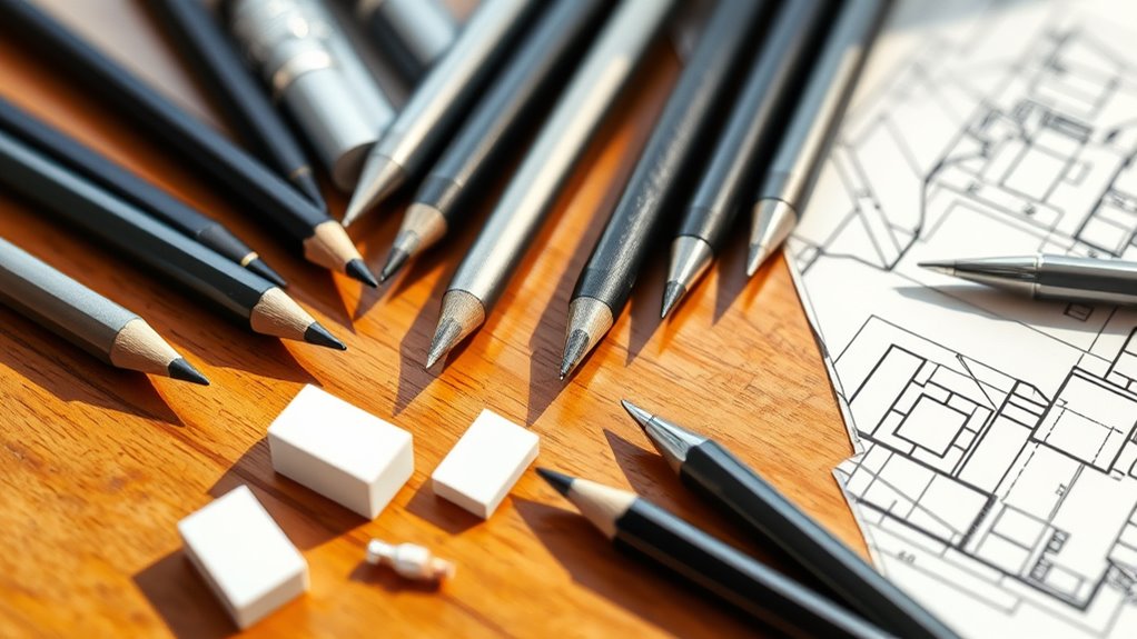 choosing drafting pencil sets