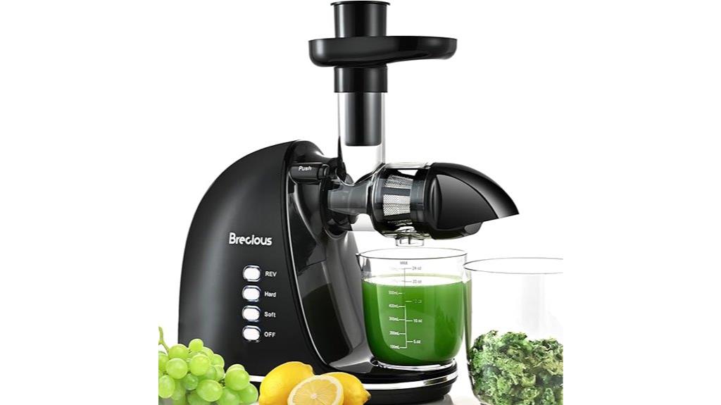 cold press juicer speeds