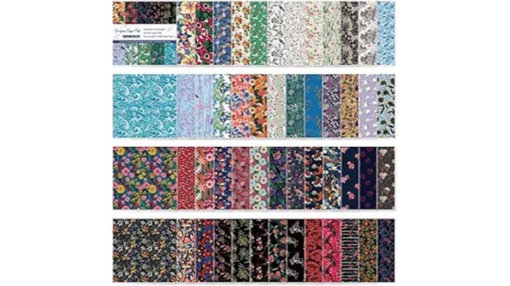 colorful washi paper kit