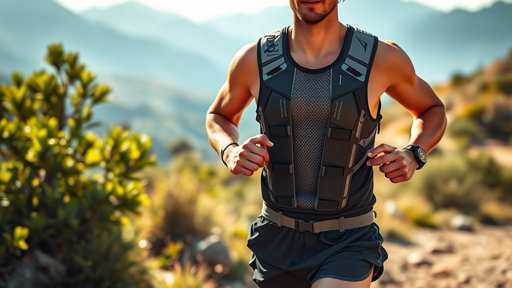 comfortable functional hydration vest