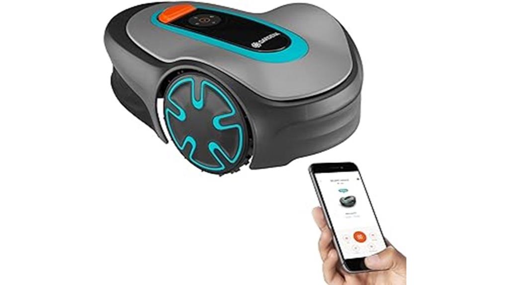 compact robotic lawn mower